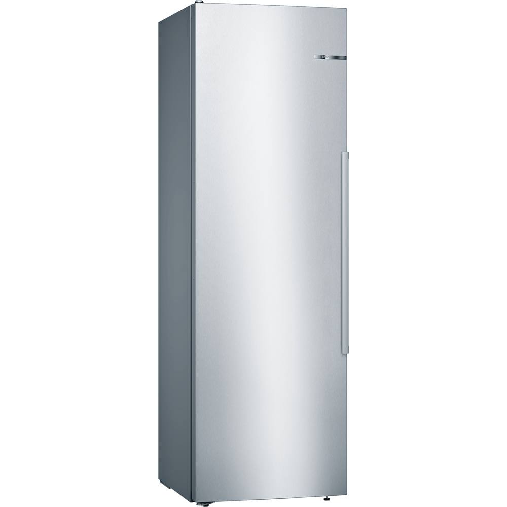 KSF36PIDP Serie 8, Freistehender Kühlschrank, 186 x 60 cm, Edelstahl (mit Antifingerprint)
